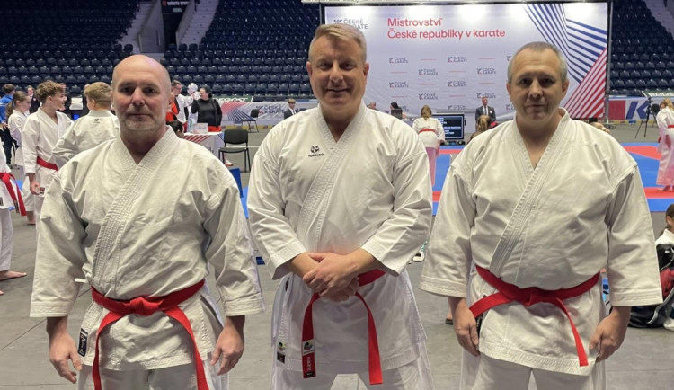 Policista a šampion karate v jednom. Martin Hermann znovu ovládl mistrovství republiky