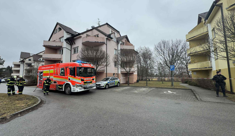 Policie zasahovala v Plavské ulici v Budějcích, v podezřelém kufříku byl psací stroj