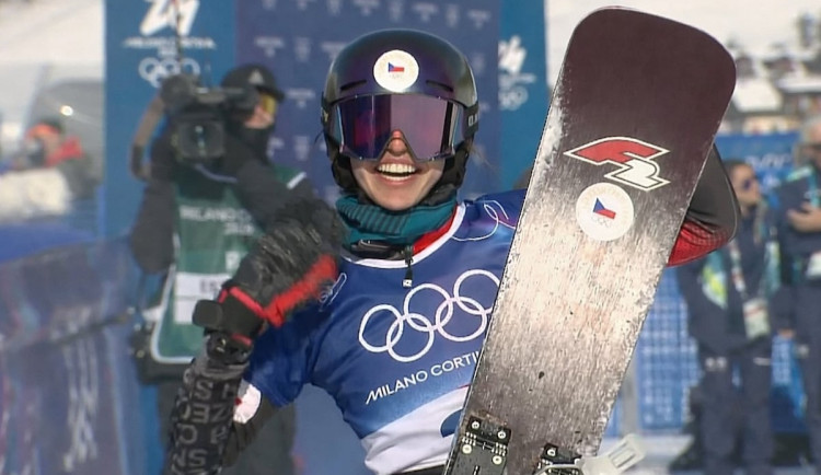 Zlato pro Česko. První medaili vybojovala snowboardistka Maděrová