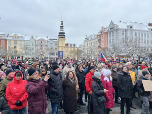 Ať žije Pavel. Ostravané ve velkém podpořili českého prezidenta