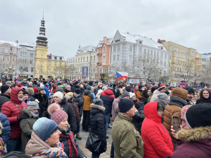 Ať žije Pavel. Ostravané ve velkém podpořili českého prezidenta