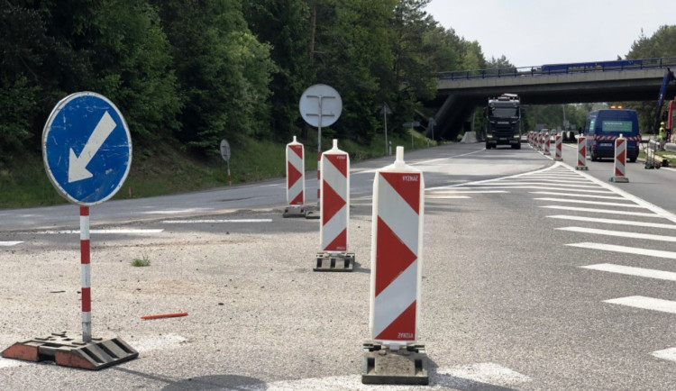 V Havlíčkově Brodě stavbaři kvůli Dukovanům přestaví most a upraví kruhový objezd