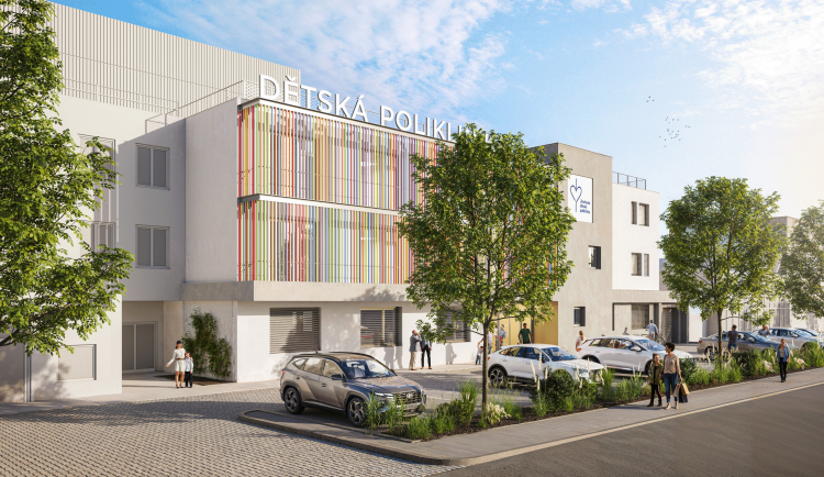 Kraj začal stavět dětskou polikliniku. Má zlepšit dostupnost péče