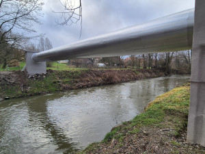 Vodohospodáři na Novojičínsku za 3,5 milionu korun opravili vodovod přes Odru