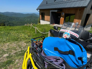 Dva paraglidisté zakončili lety v korunách vysokých stromů, kde zůstali viset