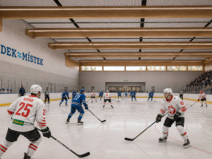 Kluziště i bazén v jednom areálu, Frýdek-Místek představil nový sportovní areál