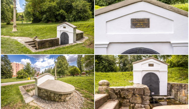 Studánka v Jihlavě prošla obnovou. Nejtěžší bylo domodelovat chybějící zdivo