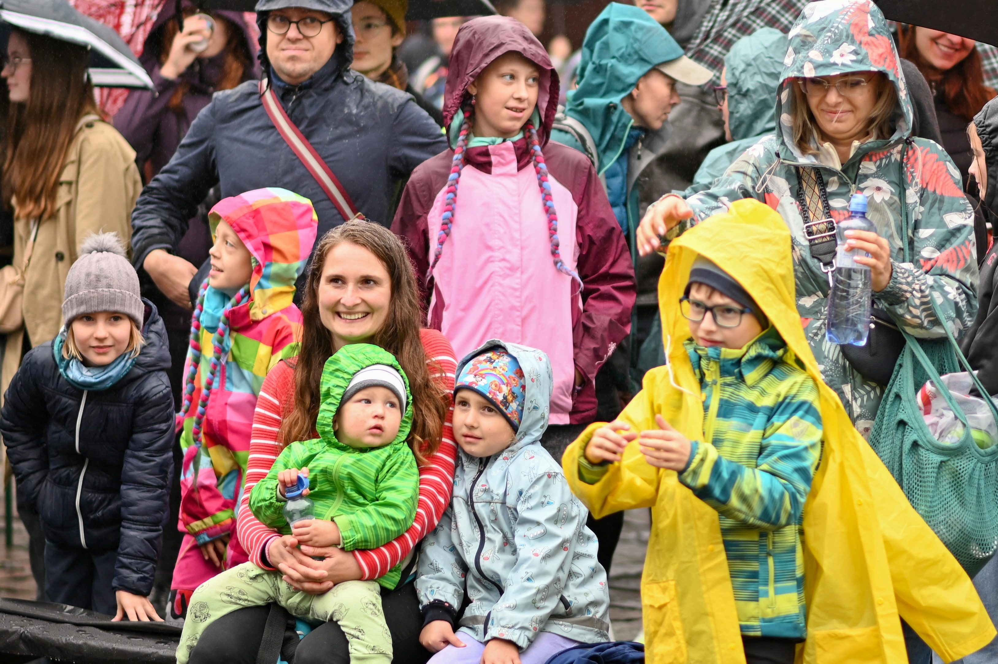 S dravci na hradním Hodokvasu. Tentokrát v chladu a dešti