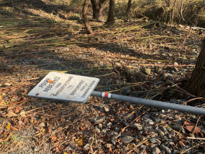 Po červené ze Svinova do Bohumína.  Oblíbená turistická trasa místy už není