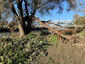Po červené ze Svinova do Bohumína.  Oblíbená turistická trasa místy už není