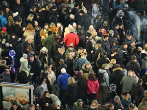 FOTOGALERIE: Rozsvícení vánočního stromu v Ostravě