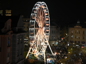 FOTOGALERIE: Rozsvícení vánočního stromu v Ostravě