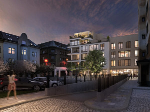 FOTOGALERIE: V srdci Ostravy začal růst polyfunkční dům Václav, upraveno bude i okolí