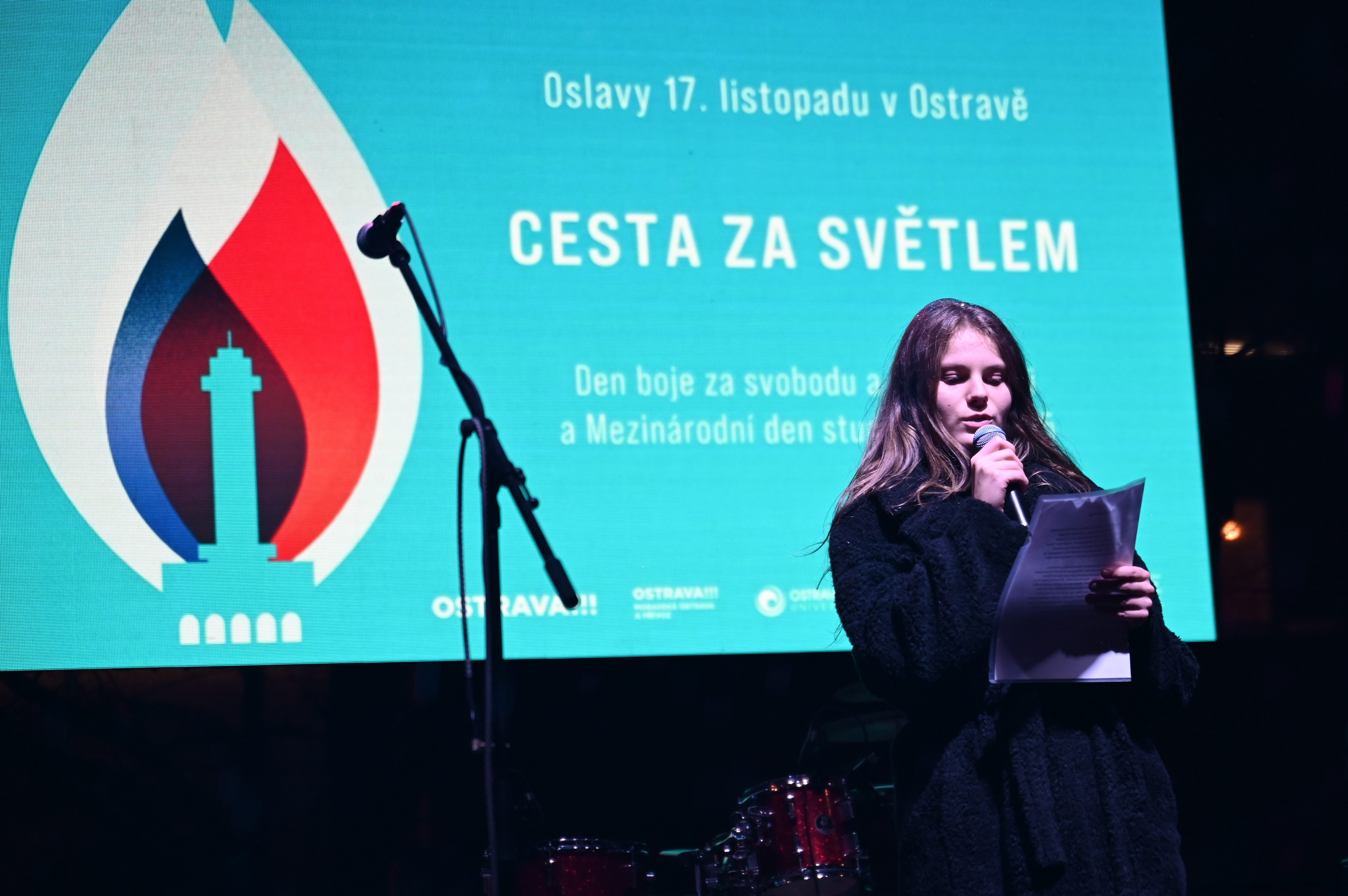 Oslavy 17. listopadu v Ostravě