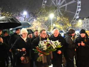 Oslavy 17. listopadu v Ostravě