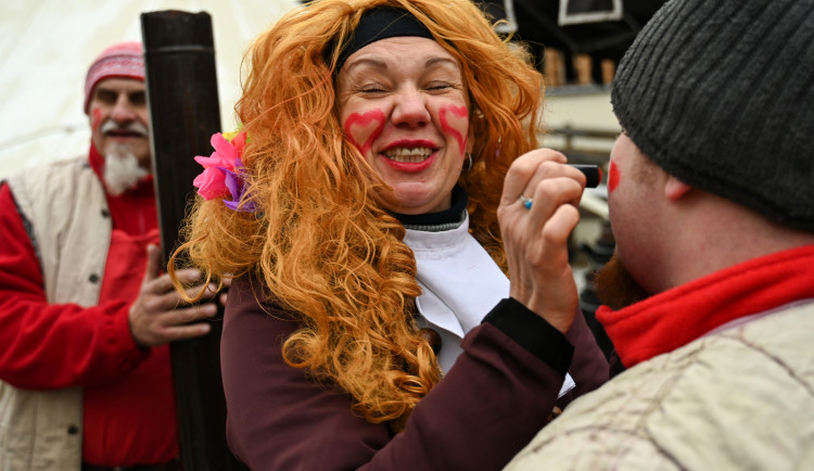 Masopust na hradě. Nechyběla ani nefalšovaná zabíjačka