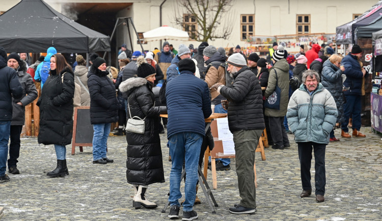 Masopust na hradě. Nechyběla ani nefalšovaná zabíjačka