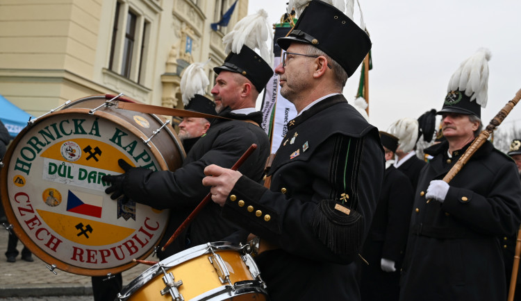 Hornický průvod a Zdař Bůh.