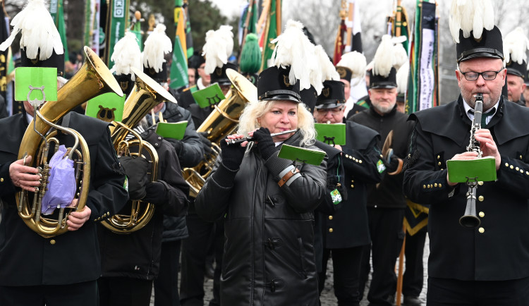 Hornický průvod a Zdař Bůh.