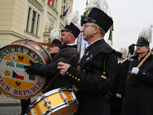 Hornický průvod a Zdař Bůh.