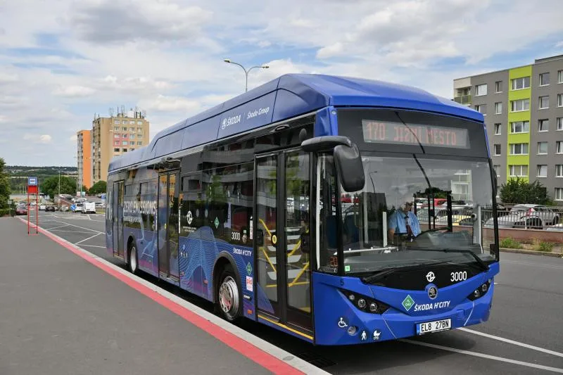Autobus na vodík, ilustrační foto.