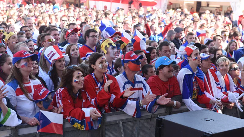 Ostravská zóna pro hokejové fanoušky zabere 7000 metrů čtverečních.