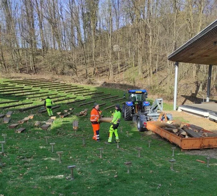 Frenštát pod Radhoštěm opraví hlediště přírodního amfiteátru na Horečkách.