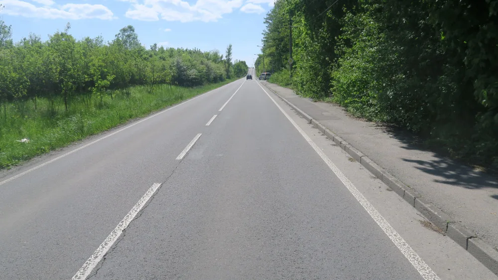 Fotografie místa dopravní nehody