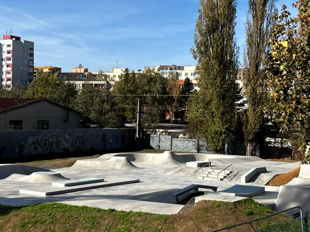 Nový Jičín otevřel nový skatepark, jehož vybudování stálo 10,5 milionu korun