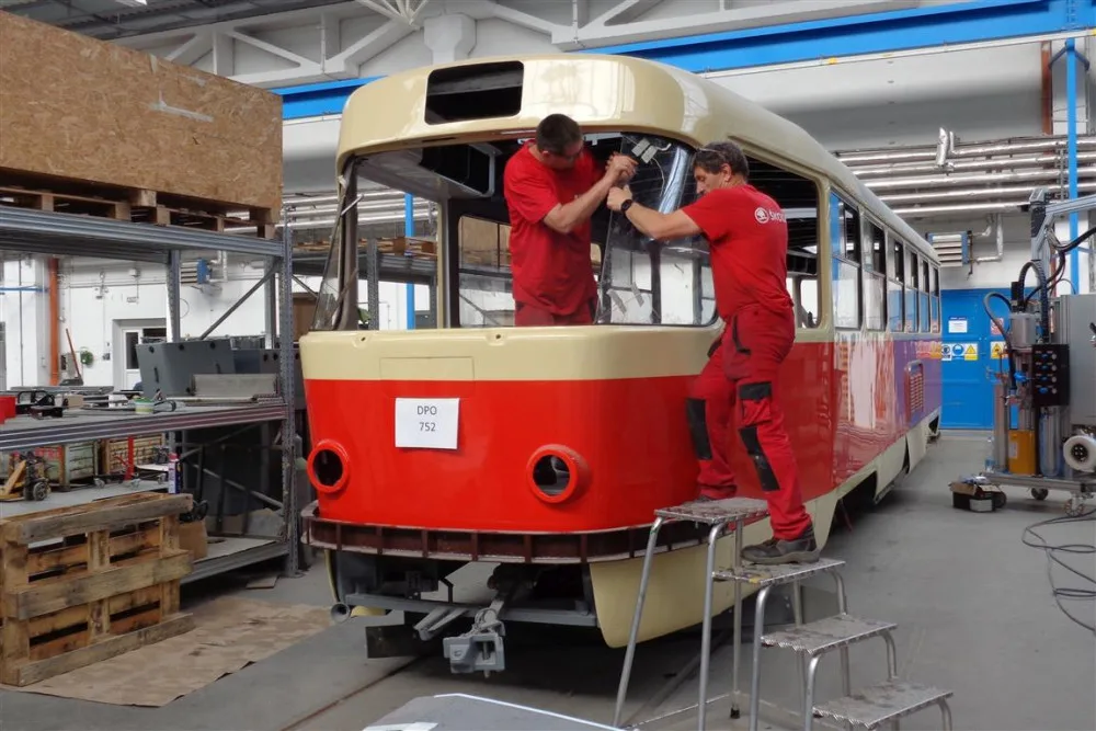 Ostrava zachrání tramvaj ze 70. let minulého století.