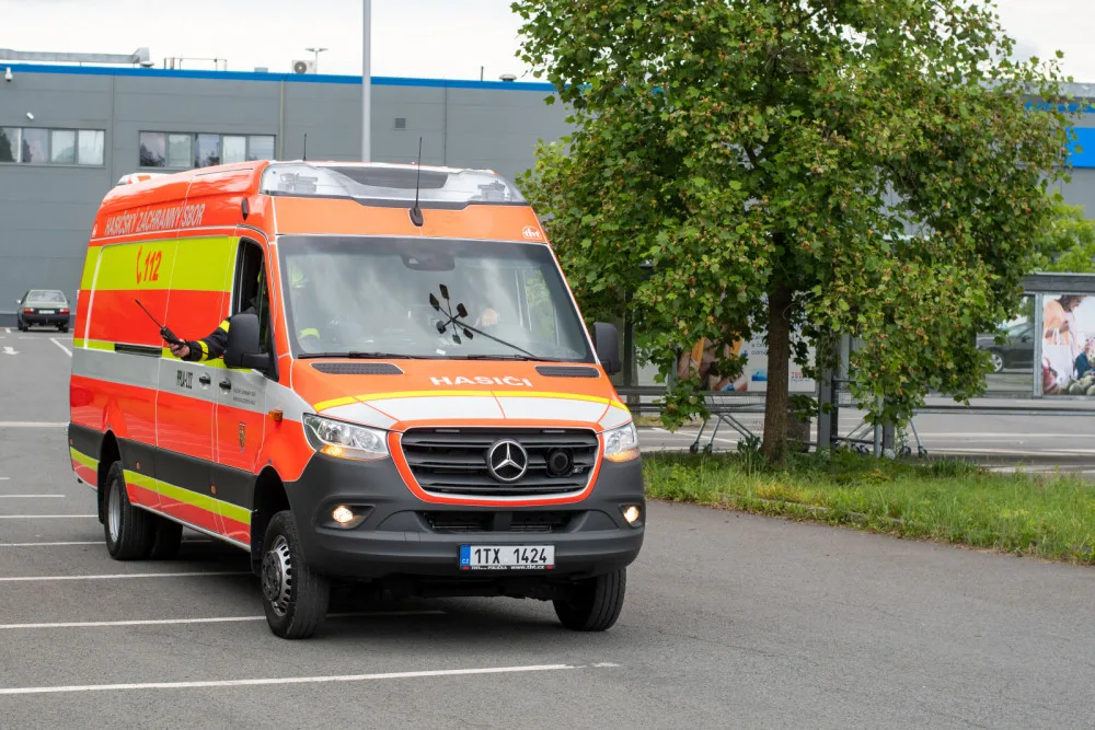 V Havířově-Šumbarku došlo k poškození plynového potrubí. Hasiči evakuovali desítky lidí a okolí uzavřeli