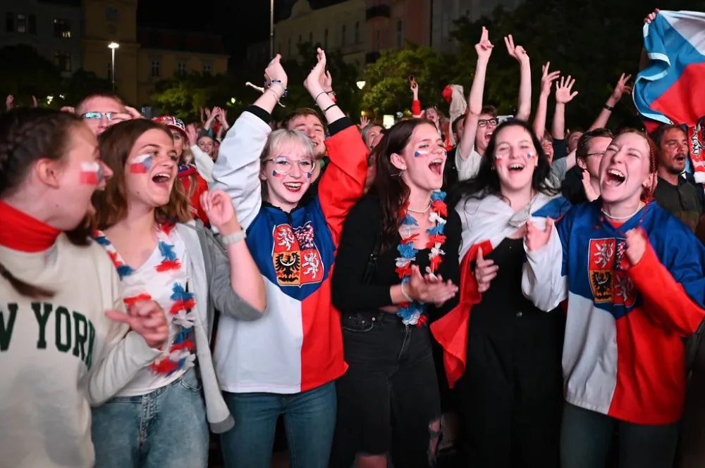 Ostrava. České zlato smícháno s modrobílou evropskou radostí