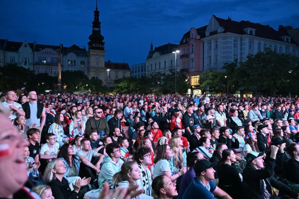 Ostrava. České zlato smícháno s modrobílou evropskou radostí