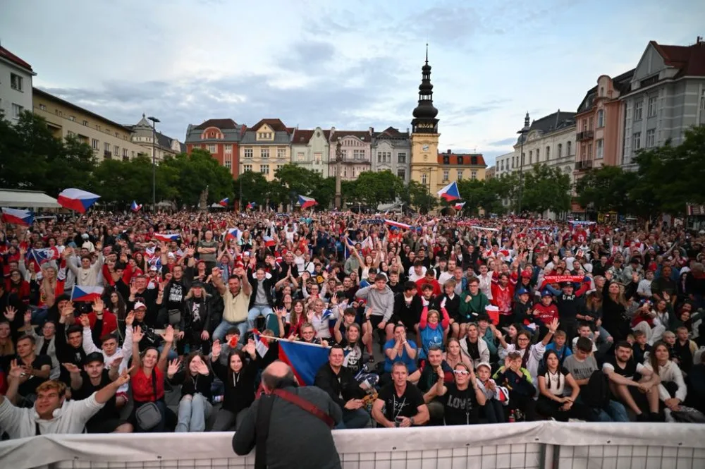 Ostrava. České zlato smícháno s modrobílou evropskou radostí