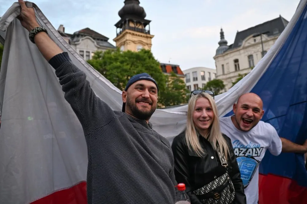 Ostrava. České zlato smícháno s modrobílou evropskou radostí