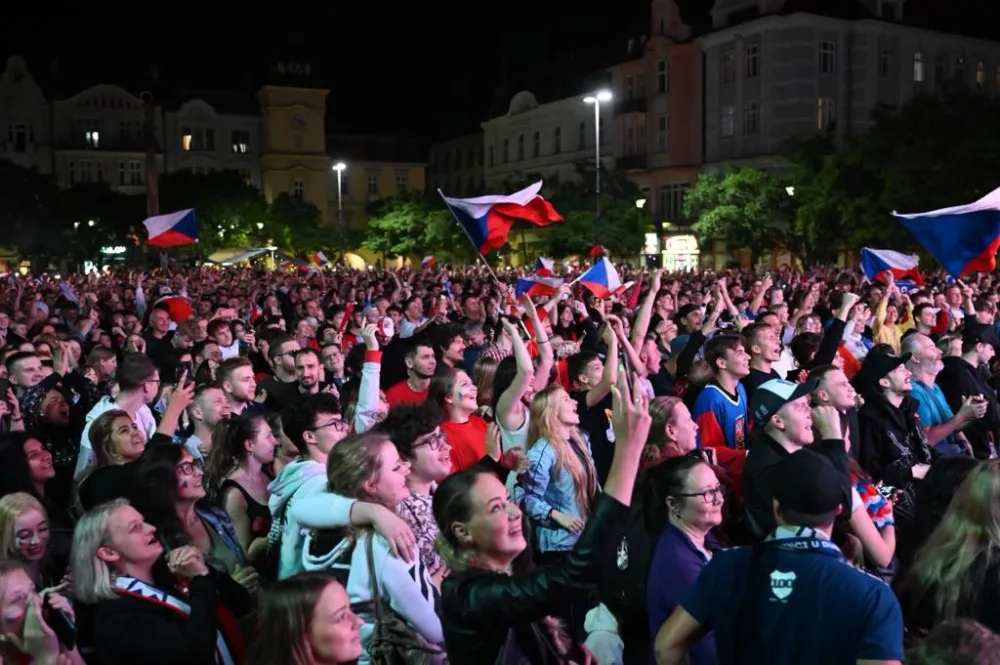 Ostrava. České zlato smícháno s modrobílou evropskou radostí