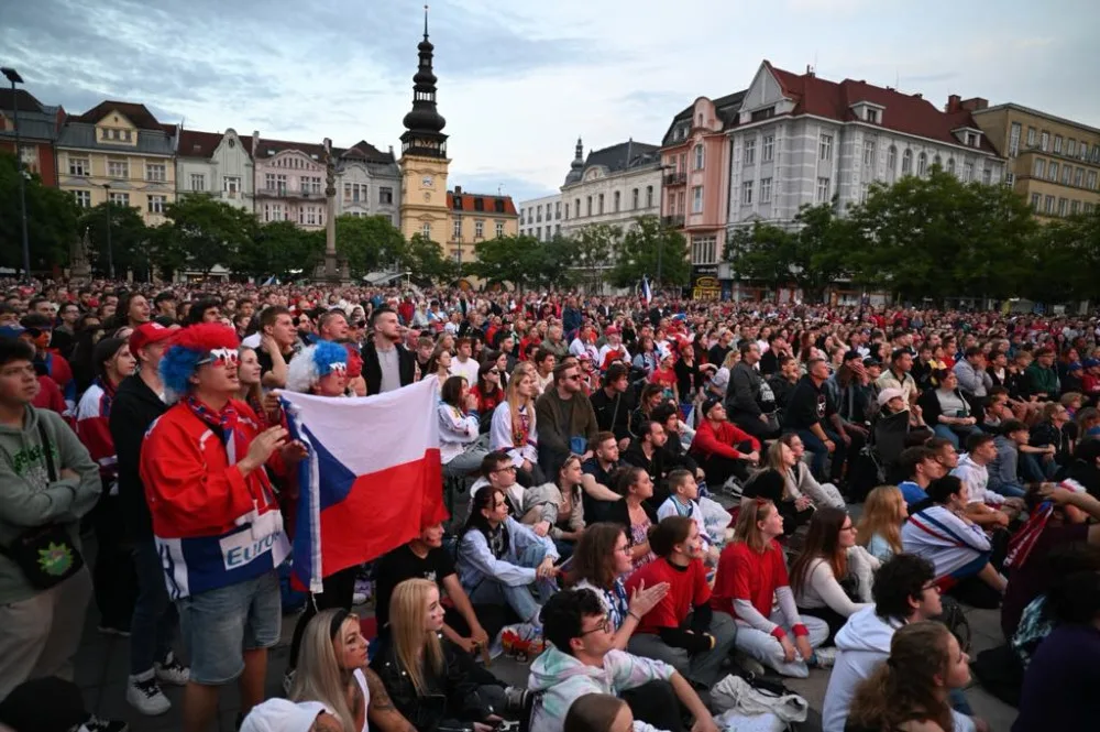 Ostrava. České zlato smícháno s modrobílou evropskou radostí