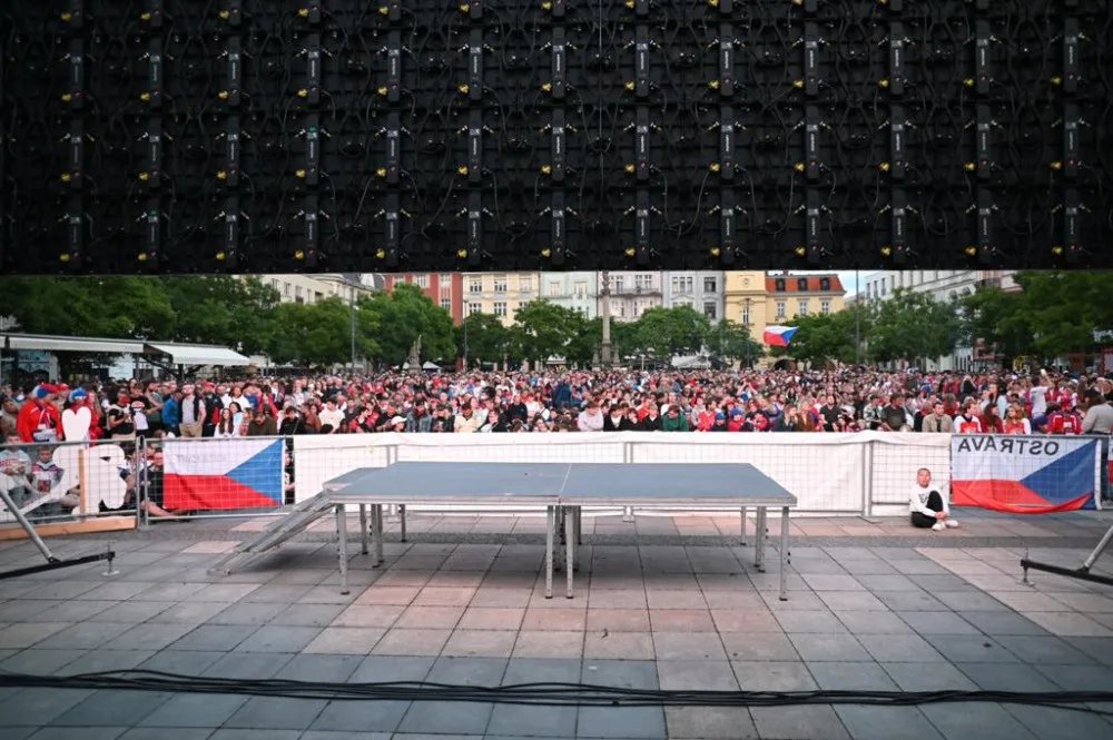 Ostrava. České zlato smícháno s modrobílou evropskou radostí