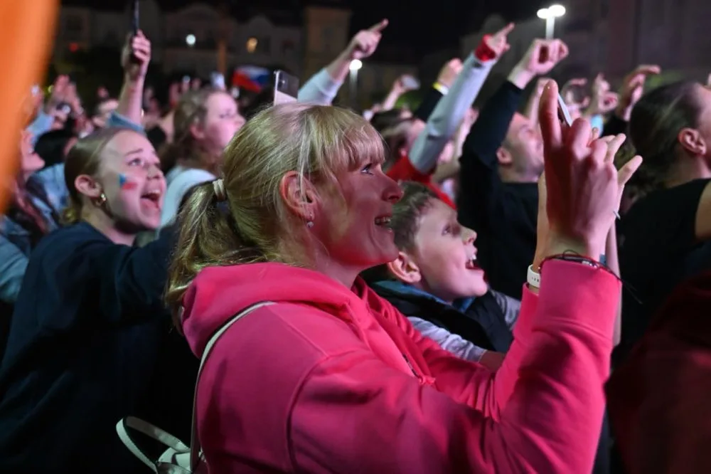 Ostrava. České zlato smícháno s modrobílou evropskou radostí