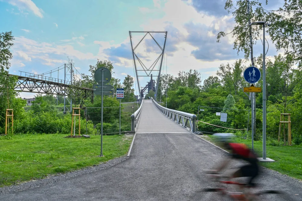 V Moravskoslezském kraji vznikají další cyklostezky, kraj na ně přispívá.