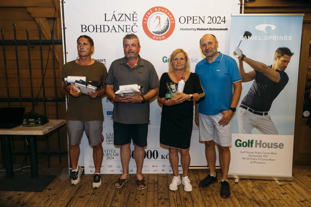 Golfresort Lázně Bohdaneč hostil jeden z nejprestižnějších turnajů v Česku. Doplnila ho show skupiny Queenie