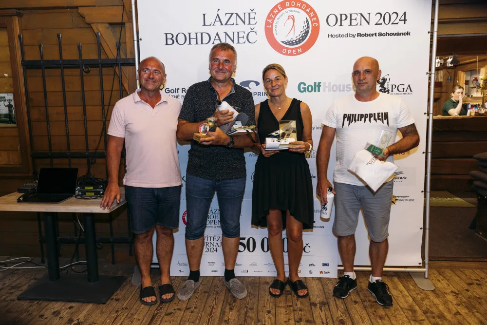 Golfresort Lázně Bohdaneč hostil jeden z nejprestižnějších turnajů v Česku. Doplnila ho show skupiny Queenie