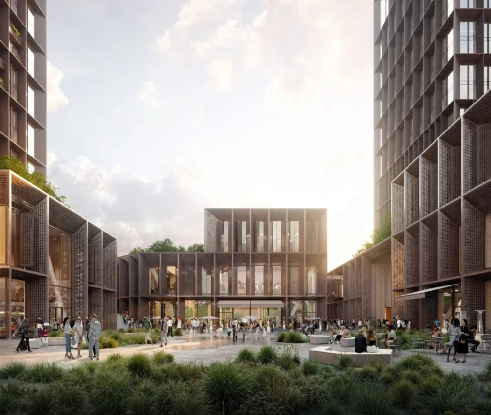 VIZUALIZACE: Mrakodrap Ostrava Towers Complex vznikne podle návrhu dánského studia