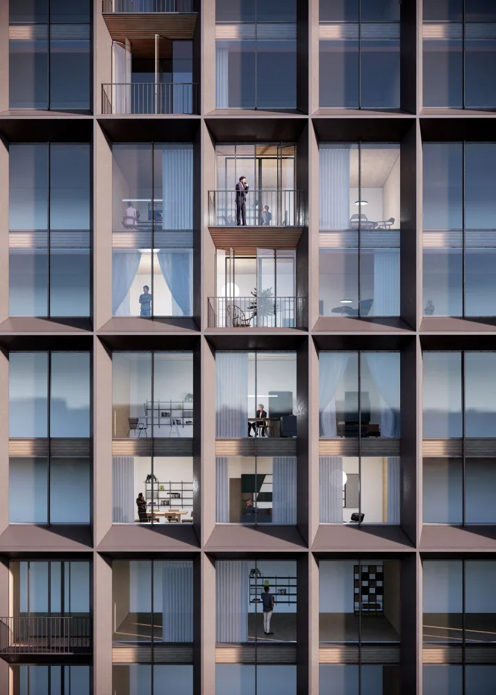 VIZUALIZACE: Mrakodrap Ostrava Towers Complex vznikne podle návrhu dánského studia