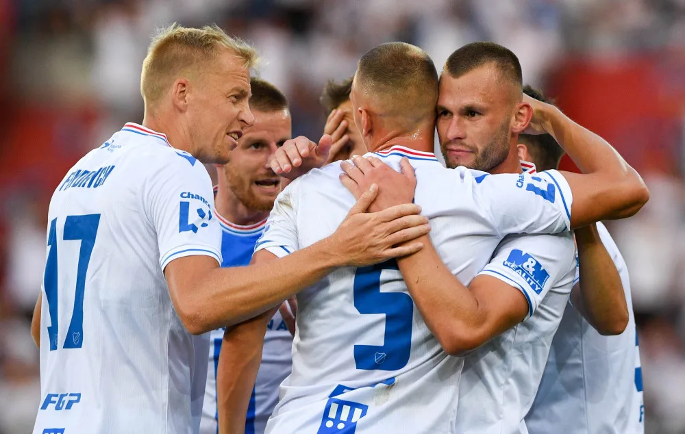 Fotbalisté Ostravy v úvodním duelu 2. předkola Konferenční ligy rozdrtili Urartu.