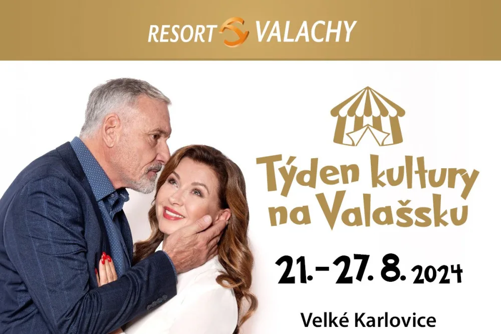 Herecké hvězdy pod šapitó. Užijte si konec prázdnin s Týdnem kultury na Valašsku