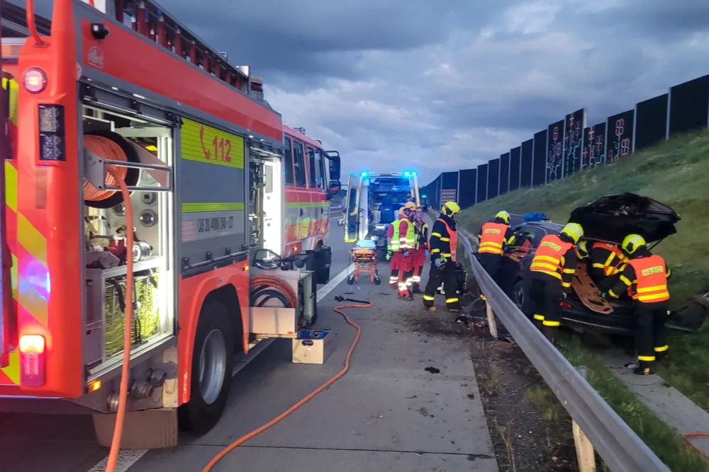 Ranní nehoda na Novojičínsku uzavřela provoz na dálnici D48