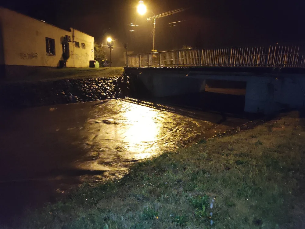Porubka na Ostravsku a Stružka na Karvinsku hlásí třetí povodňový stupeň