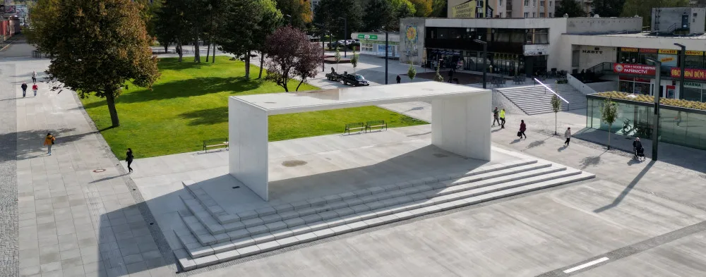 Kopřivnice stále hledá název pro nové centrum. Od rozsáhlé rekonstrukce uběhl už rok