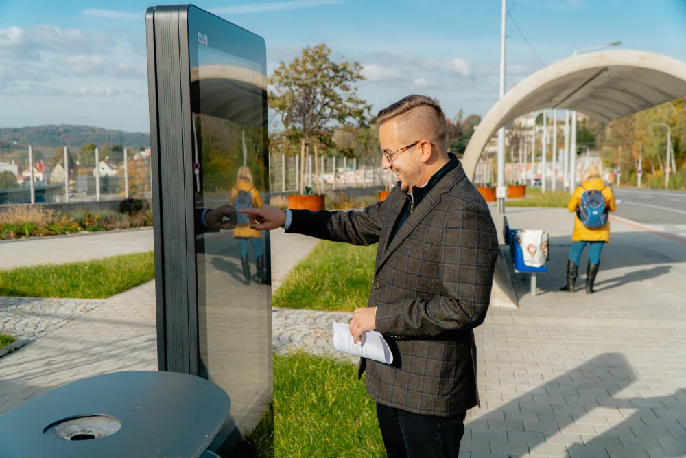 Slezská Ostrava začala s instalací elektronických informačních panelů.